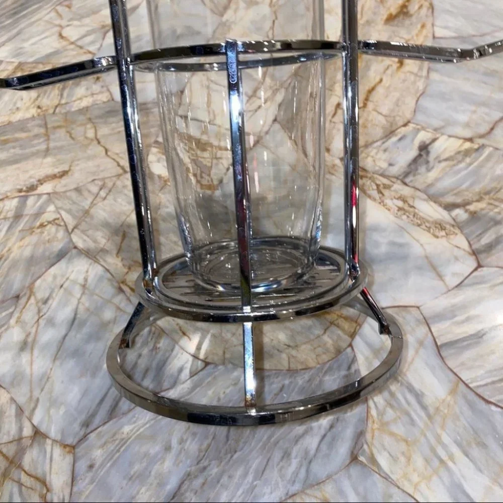 Bar Drinkware Drink Mixer Station Silver